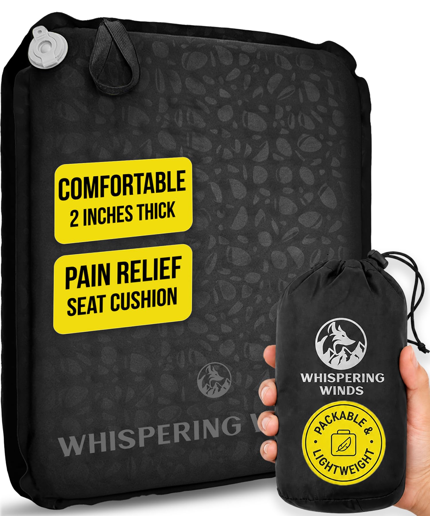 Whispering Winds Inflatable Seat Cushion