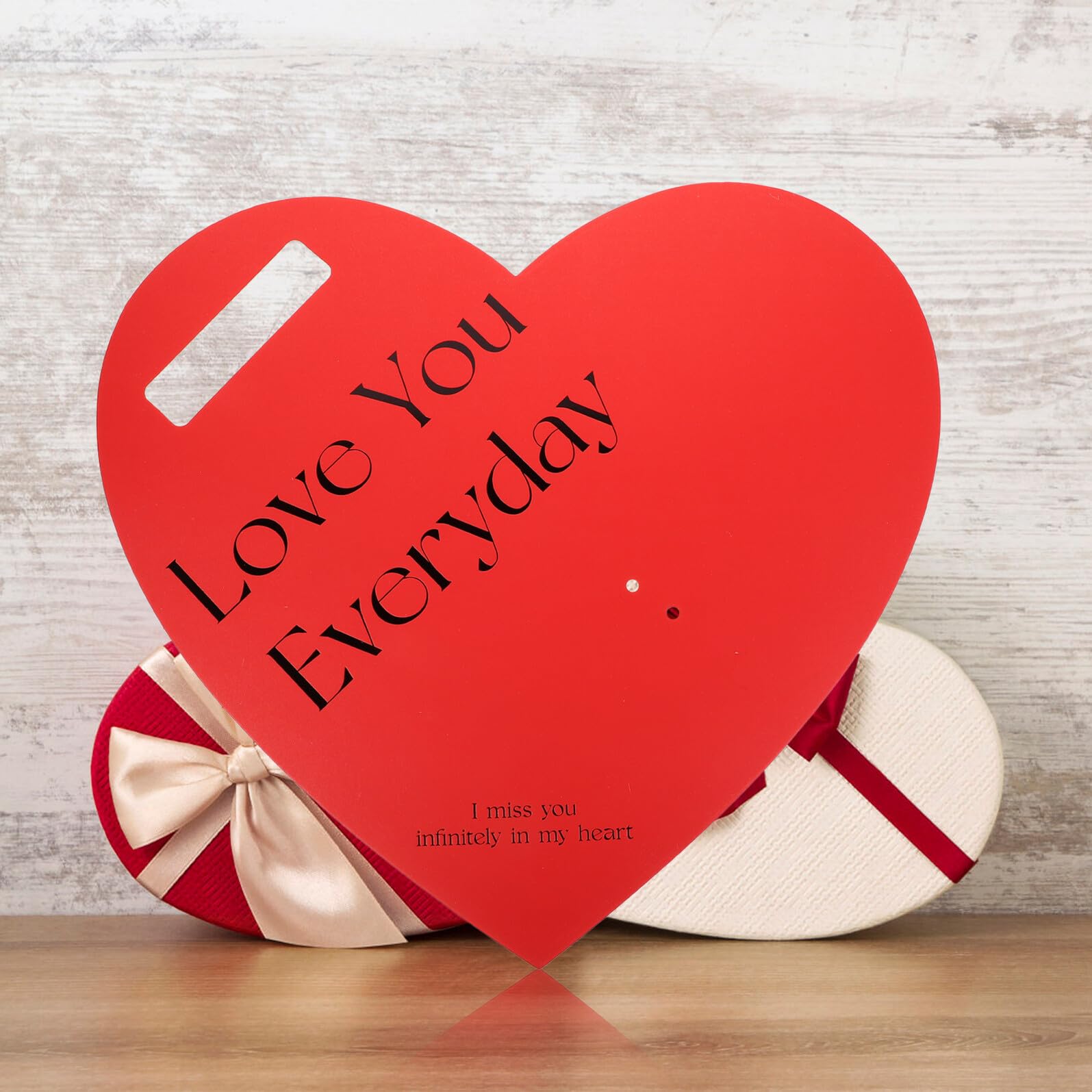 MAGICLULU Papel para Envolver Flores Rosas 20 Piezas Rojo Tarjetas en Forma de Corazón, Caja para Ramo de Floristería, Material de Embalaje para San Valentín y Regalos Románticos
