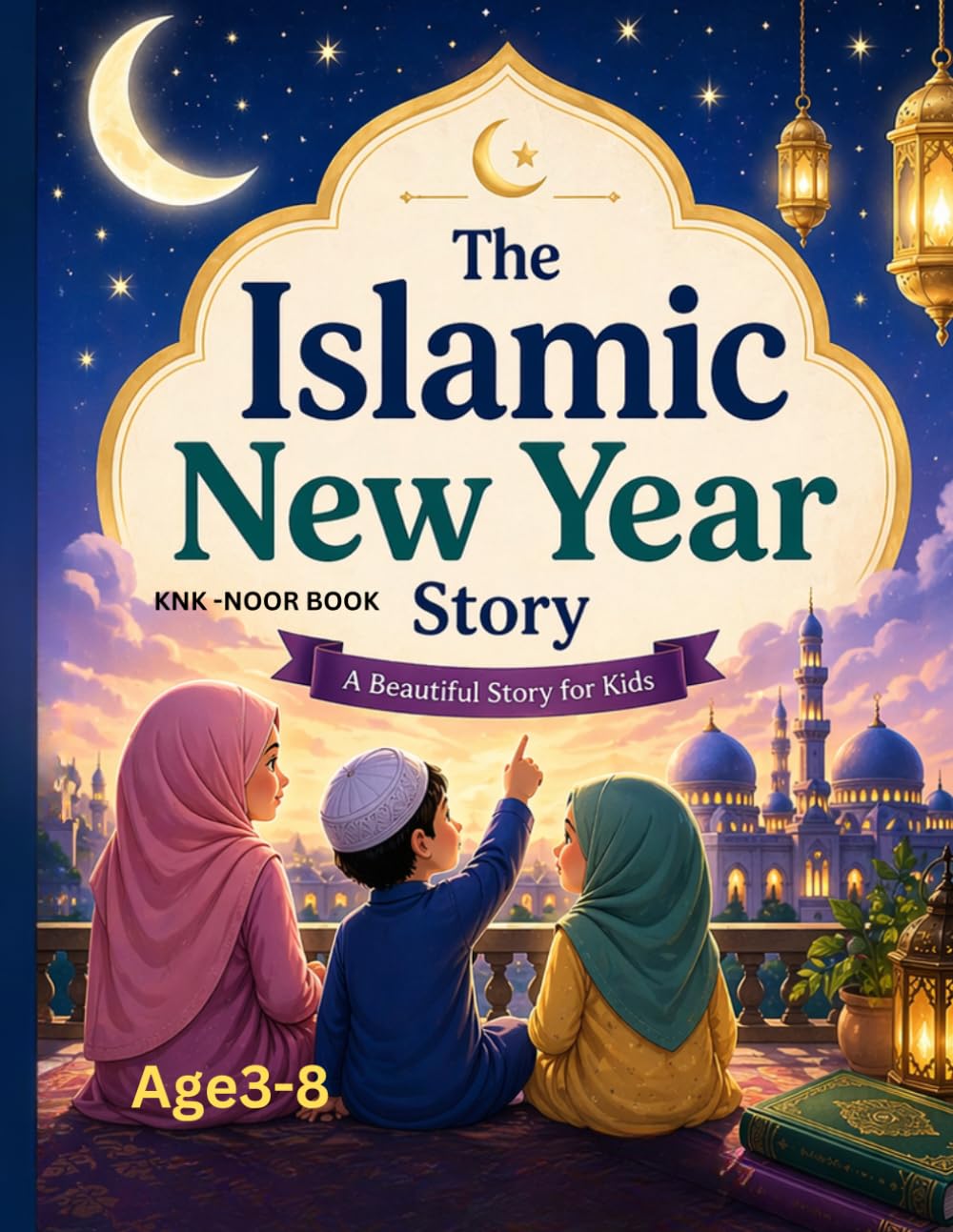 Islamic New Year Story Book for Kids Ages 3-8 Muharram, Hijri Calendar, Muslim Bedtime Stories, Early Islamic Learning: A Beautiful Islamic Story ... | Perfect Muslim Gift for Boys & Girls