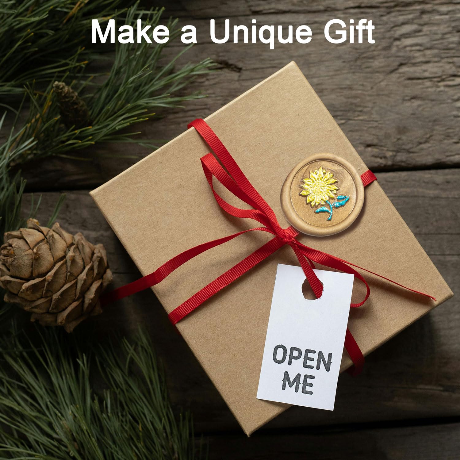 Cuentas de sello de cera,Zifospy 370 PCS Perlas de Cera para Sellar, Perlas de Cera para Sellar Cartas, Tarjetas de Felicitación,Vino, Manualidades, Invitaciones de Bodas y Fiestas (Brown)