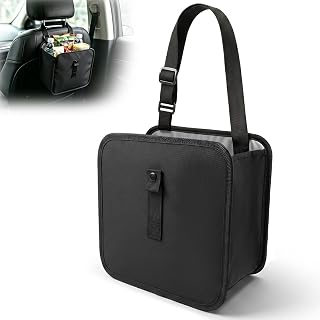 BFXM Car Trash Can, 2.8 Gallons Car Garbage Bag Hanging