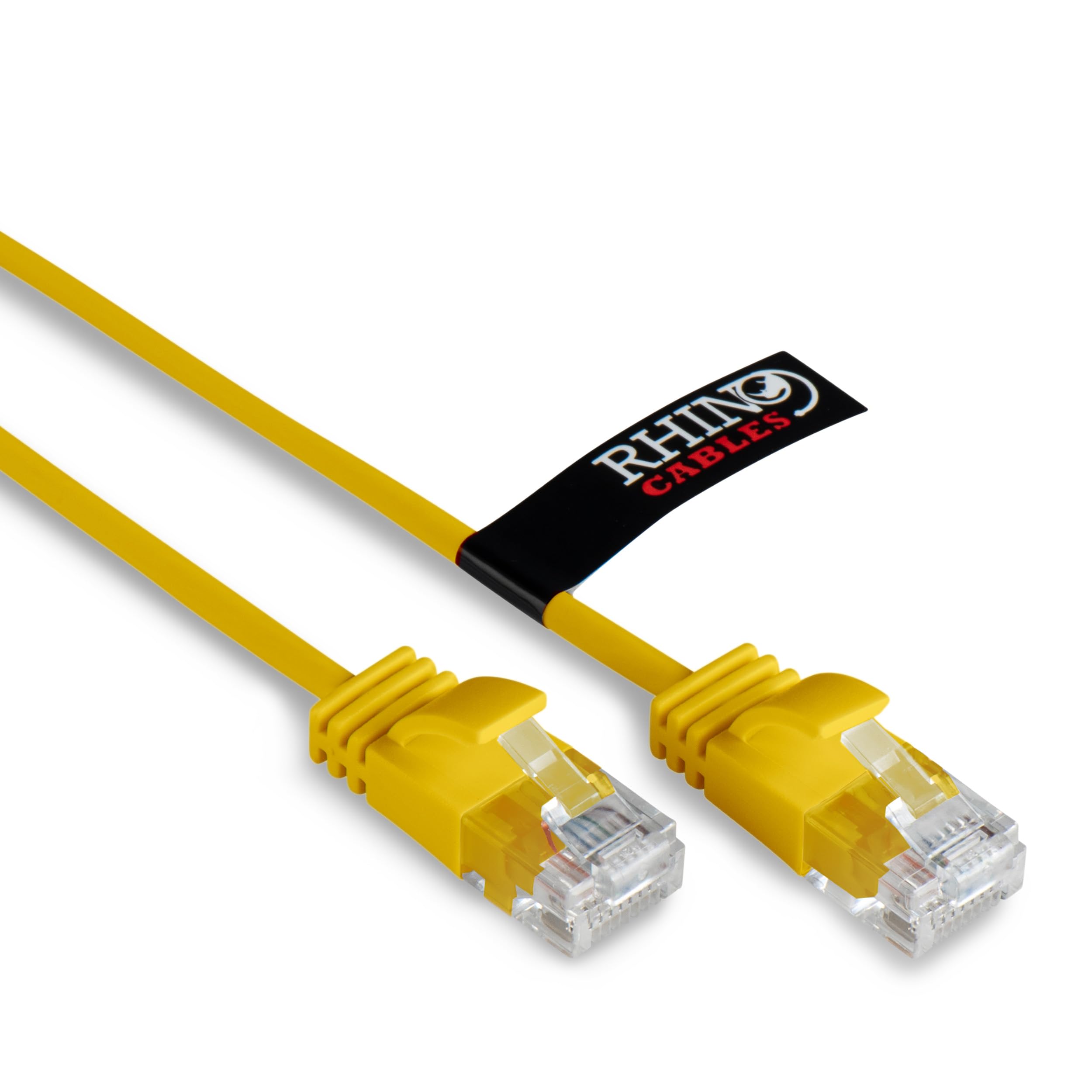 Rhinocables - Cavo di rete patch Ethernet Gigabit ad alta velocità CAT6 per LAN, cavo antigroviglio con connettore RJ45, per Internet, router, modem, Smart TV, PC e laptop (10 m, blu