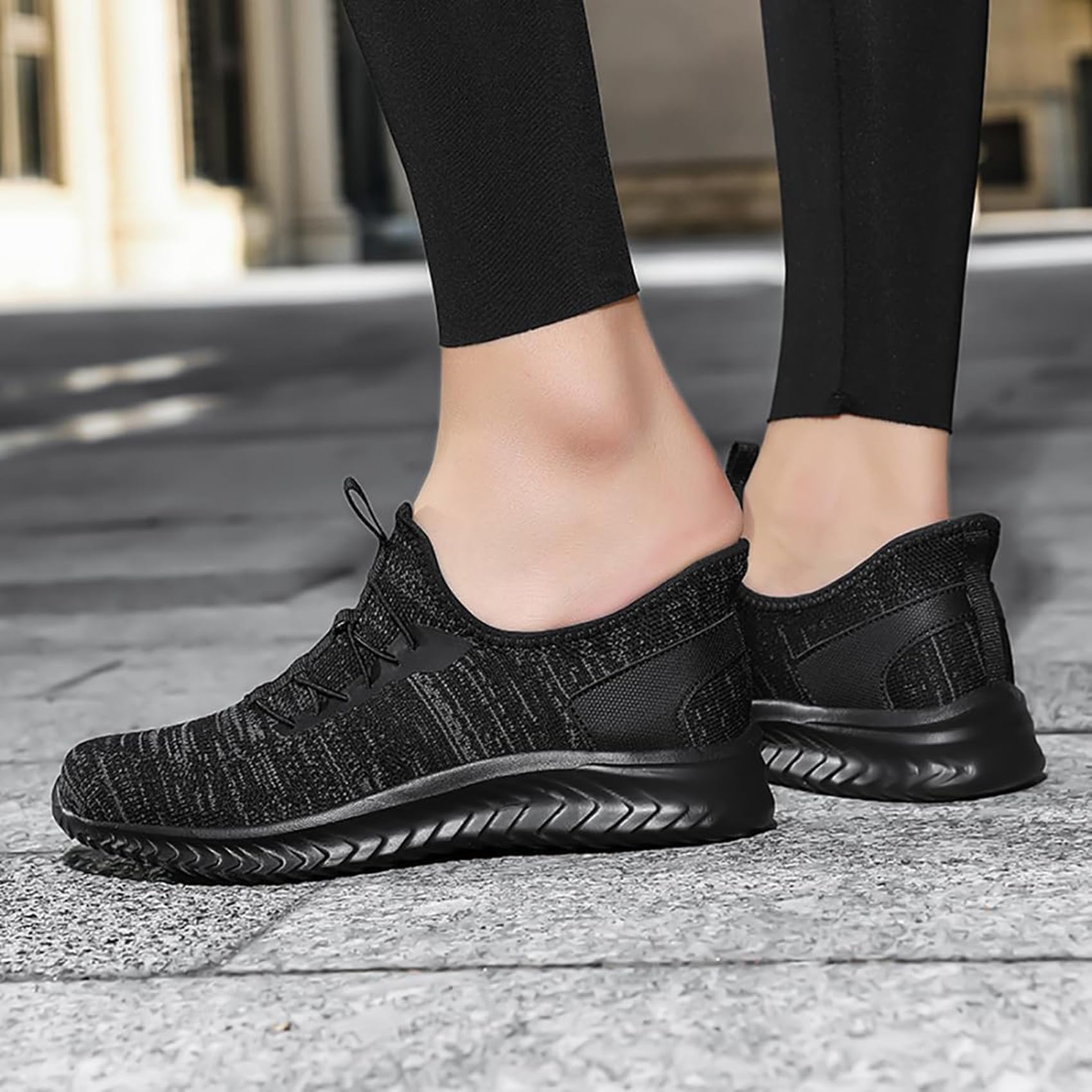 Zapatillas Casual para Hombre Slip On Calzados Deportivo Zapatos de Running Transpirable Ligero Zapatillas de Caminar - 4