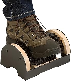 Kole Imports Shoe Boot Floor Mount Scraper