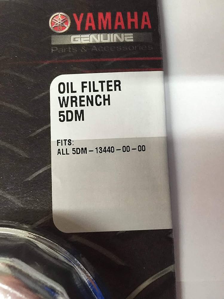 Amazon.com: Yamaha Oil Filter Wrench - Fits Yamaha OEM 5DM Style