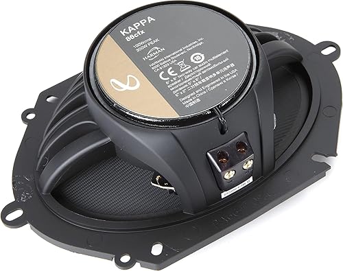 Miniatura 2 de Infinity Kappa 6 x 8 pulgadas/5 x 7 pulgadas, 300 vatios máximo (100 vatios RMS) de audio coaxial de 2 vías estéreo para automóvil con tweeters