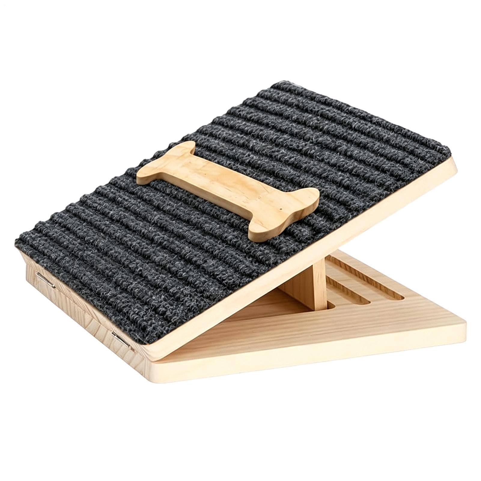 Rampa per scale per cani, antiscivolo, in legno, con
