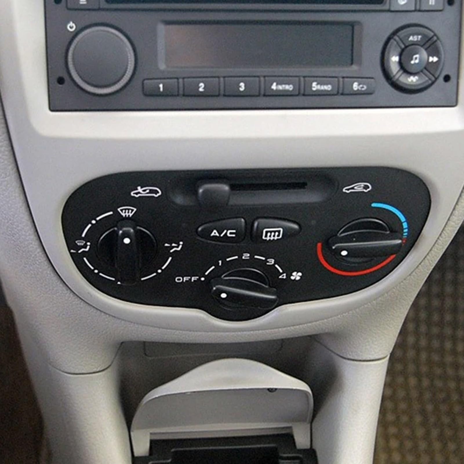 Pannello Regolatore Climatizzatore AC 6451WC Sostituzione per Peugeot 206 207