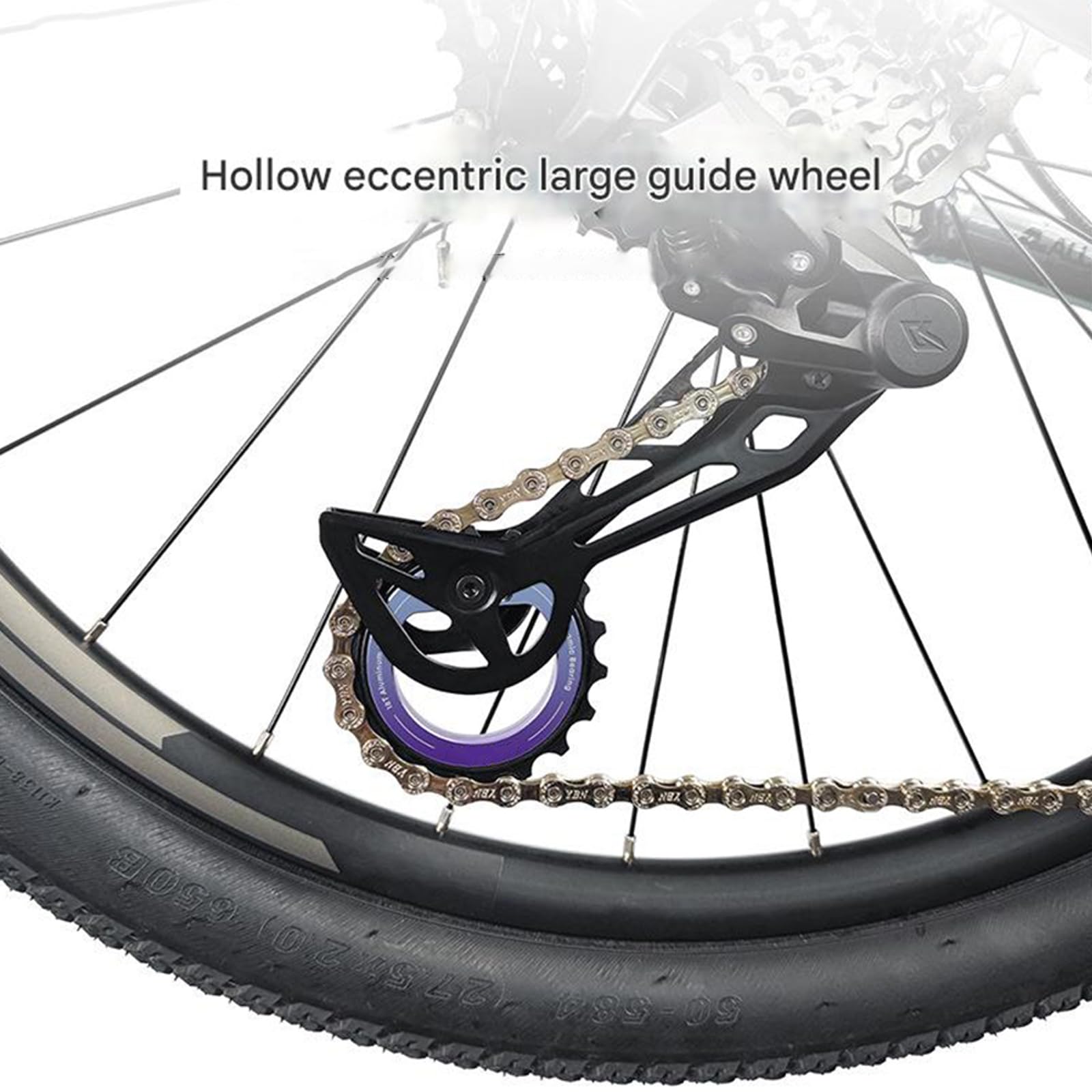 Rennrad Schaltwerksrolle mit Keramiklagerrolle