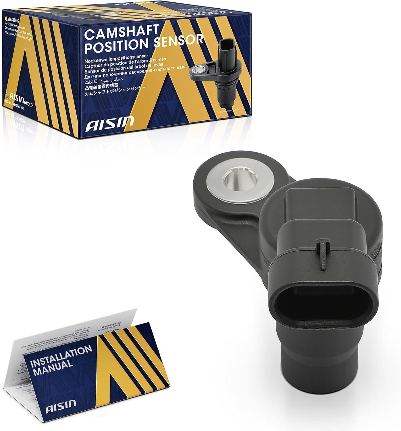 AISIN AFTERMARKET CMSGM-00234 Engine Camshaft Position Sensor - Compatible with Chevrolet Trailblazer 02-06, Colorado 04-06, GMC Canyon 04-06, Envoy 02-05 4.2L, Saab 9-7x 05-06, Isuzu Ascender 03-06