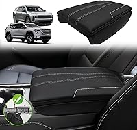 Vista 84 de Muslogy Funda para reposabrazos de consola central apta para Chevy Silverado/Tahoe y GMC Sierra/Yukon 2007-2013, cómoda almohadilla