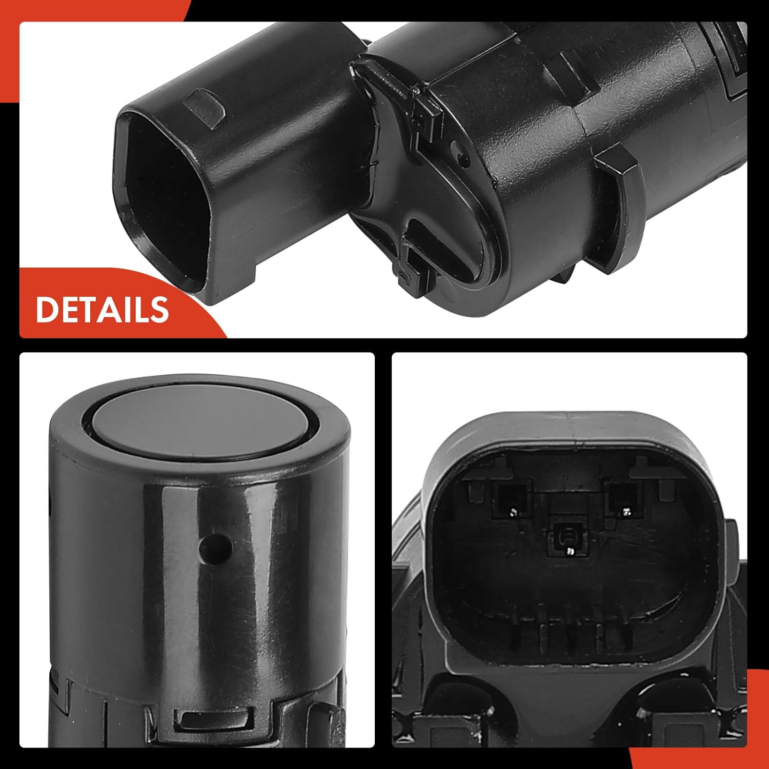 A-Premium Reverse Backup Parking Assist Sensor Compatible with Select Jaguar Models - XJ8 2004-2009, XJR 2004-2009, XKR 2006, S-Type 2004-2008, X-Type 2003-2008, Replace# C2C29376XXX, C2C7594XXX