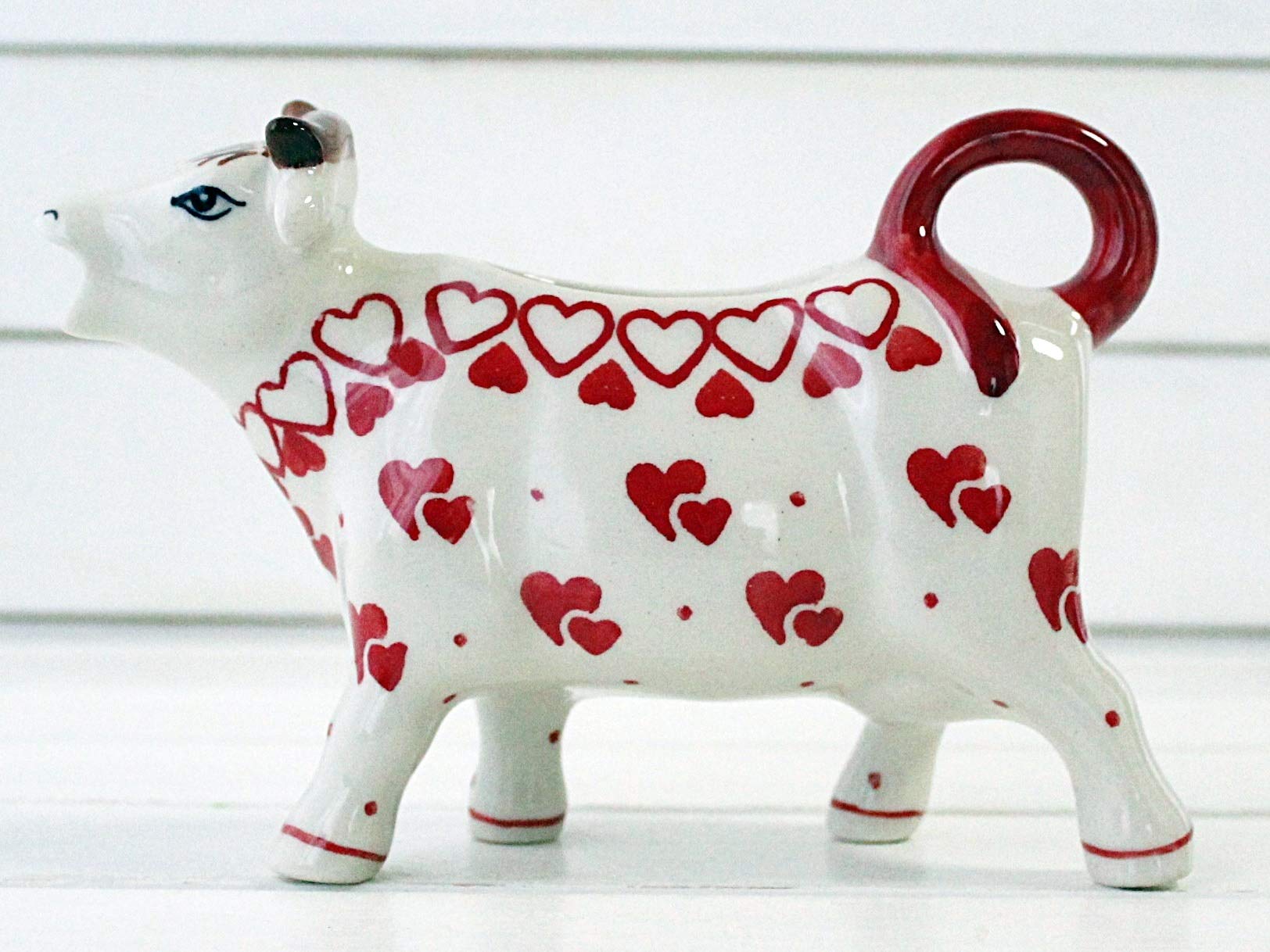 Amazon｜ポーリッシュポタリー (ポーランド食器) 牛のピッチャー