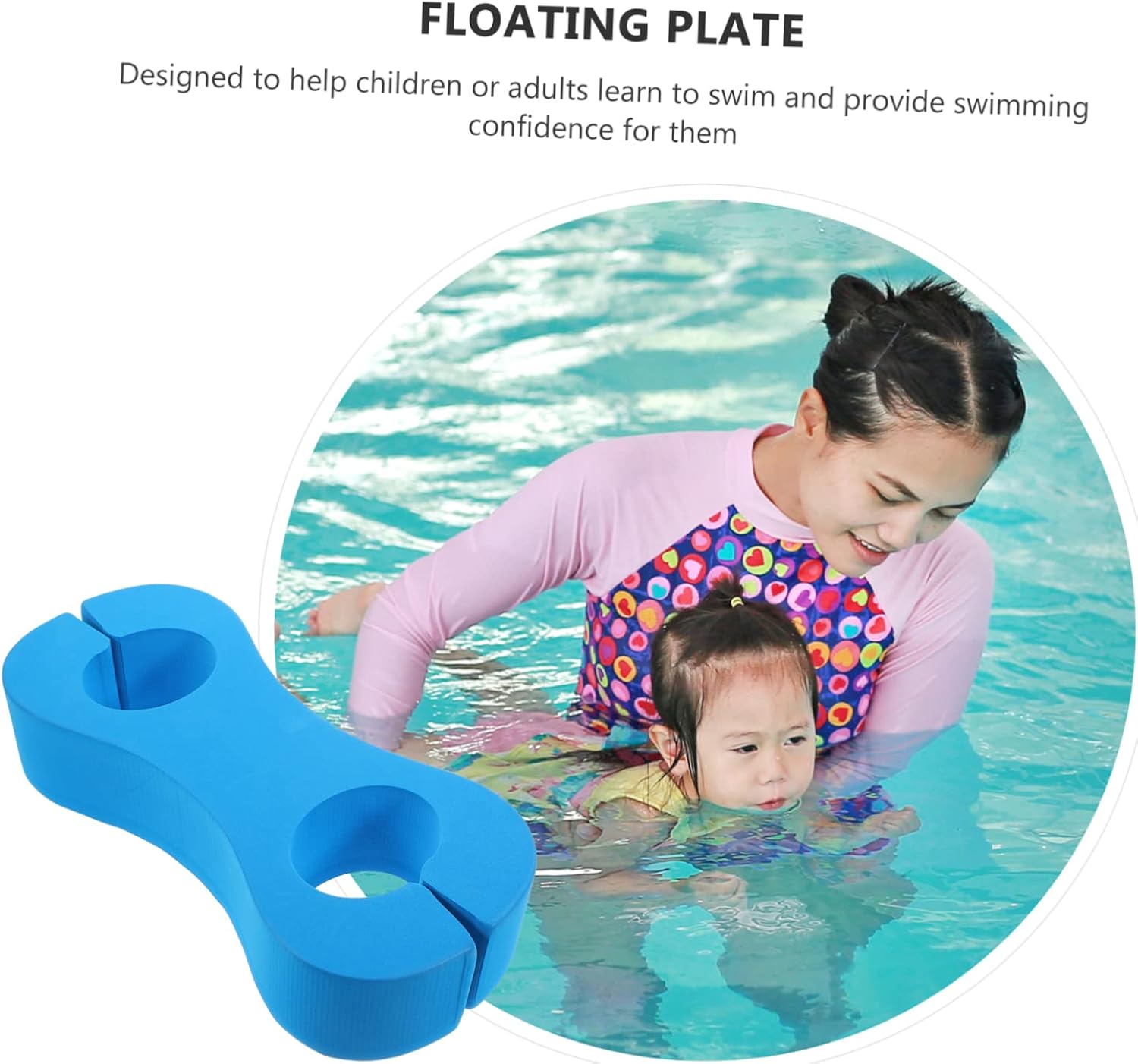 Swimming Splints Swimming Pool Vest Float Kickboards for Swim Training Water Lap Plugs Inflatable
