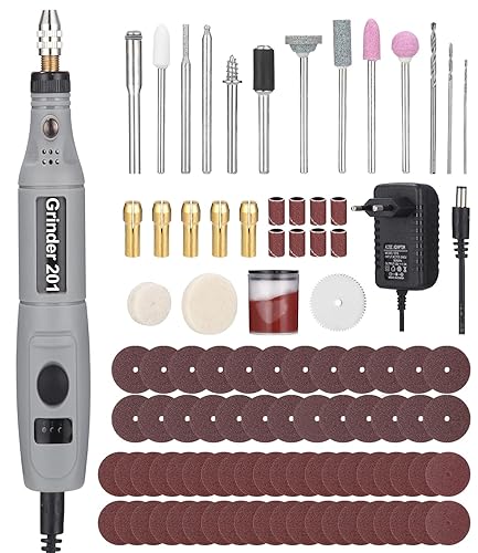 8100LA Outil Rotatif Multifonction Sans Fil 7,2V + 15 Accessoires