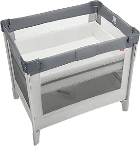 Aprica(アップリカ) ベビーベッド ココネルエアー AB 0か月から2歳頃まで ミニ コンパクト 折りたたみ ベビーサークル (グレーベアー) 2135700商品画像