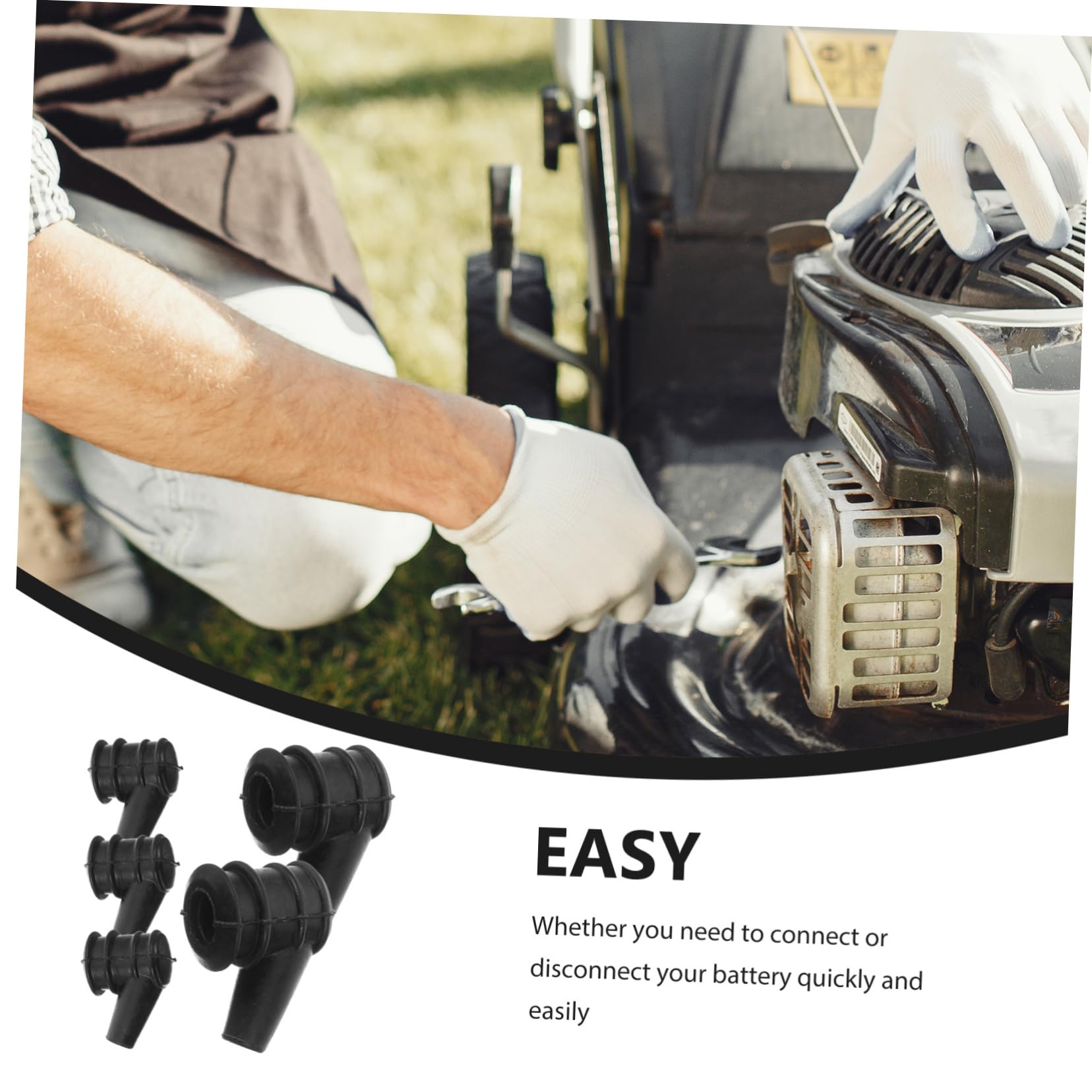 YARNOW Accessori Per Trattore Ricambi Trattore 25 Pcs Tosaerba Motosega Accessori Presa Candele Del Motore Candele Per Autoveicoli Generatore Elettrico e io Fouler