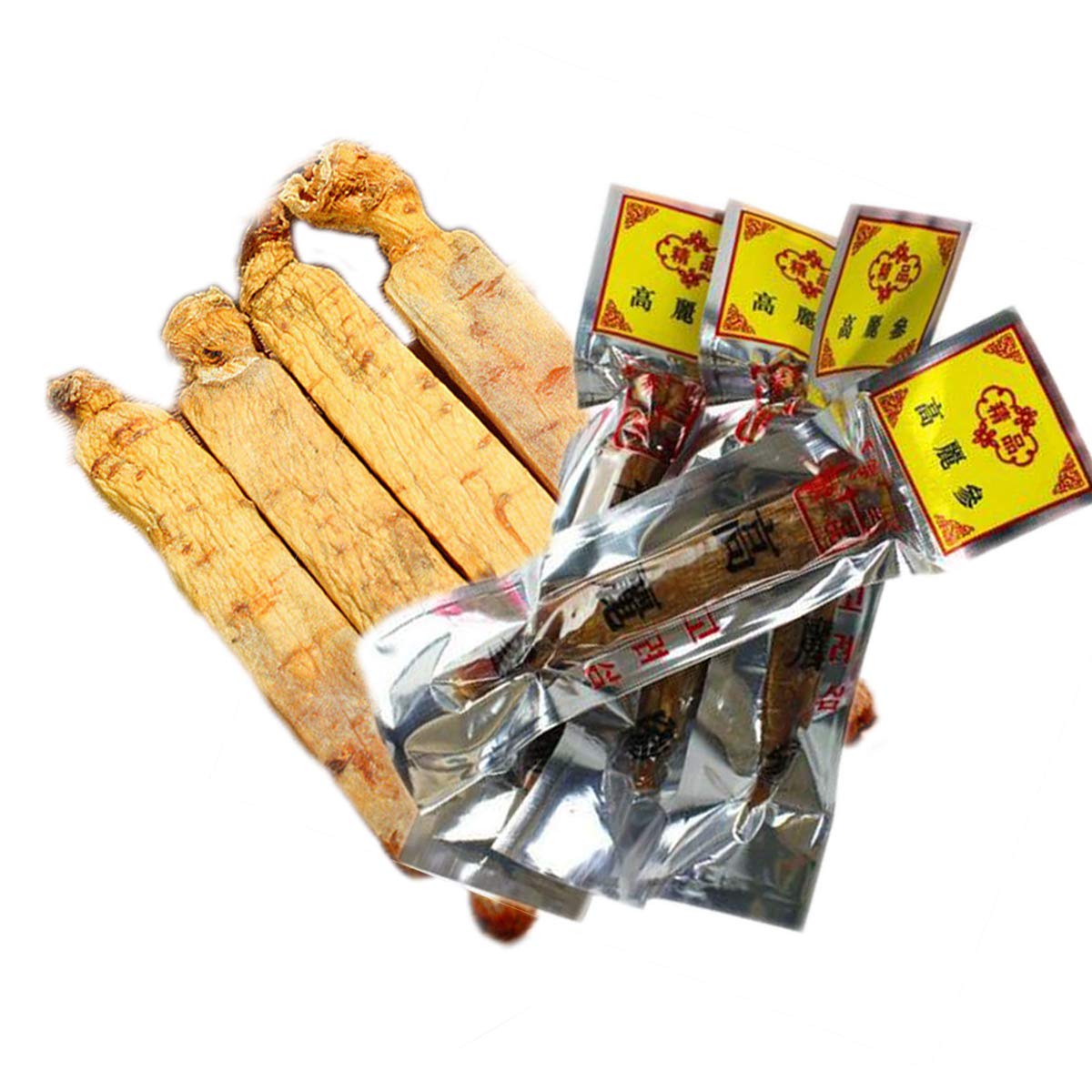 Té De Hierbas De Raíz De Renseng Rojo Chino Raíz De Renseng Seca Nuevo Té Aromático Nutritivo Alimento Verde Nutritivo Masticable O Infusionado (8pcs)