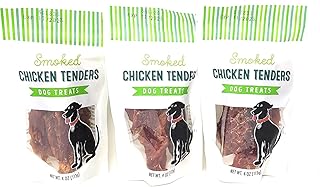 Smoked Chicken Tenders Dog Treats Net Wt. 4 Oz (113g) - Pack of 3