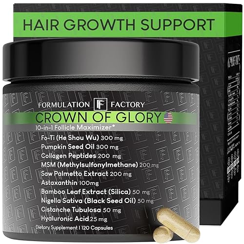 Formulation Factory Crown of Glory 10-in-1 Hair Growth Products -