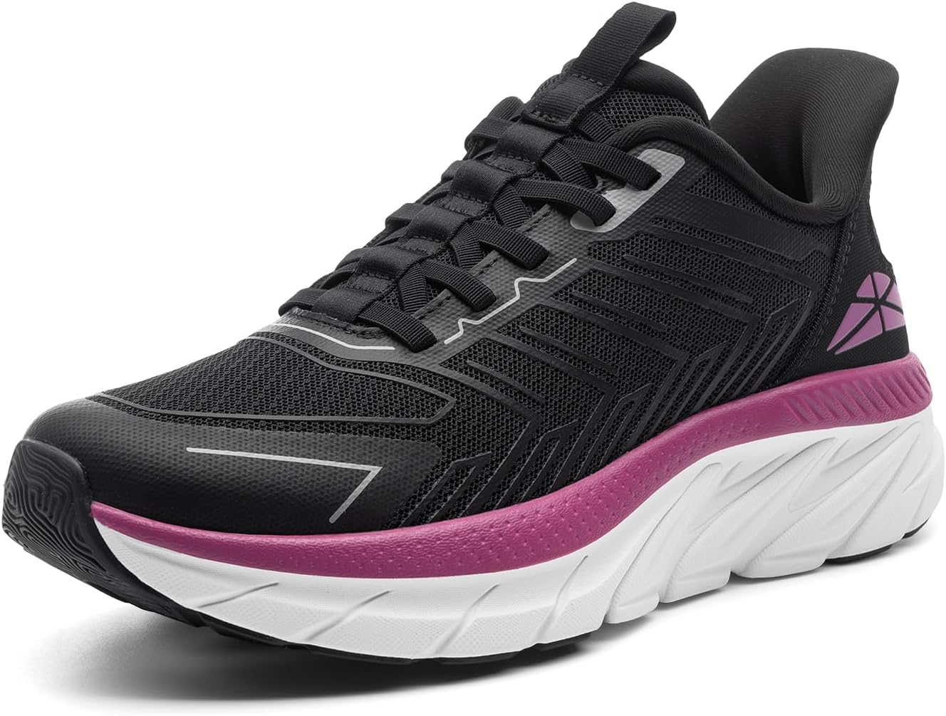 ALLSWIFIT Women's Slip On Walking Shoes Running Comfortable Tennis Breathable Non Slip Athletic Gym Workout Cross Training Fashion Sneakers