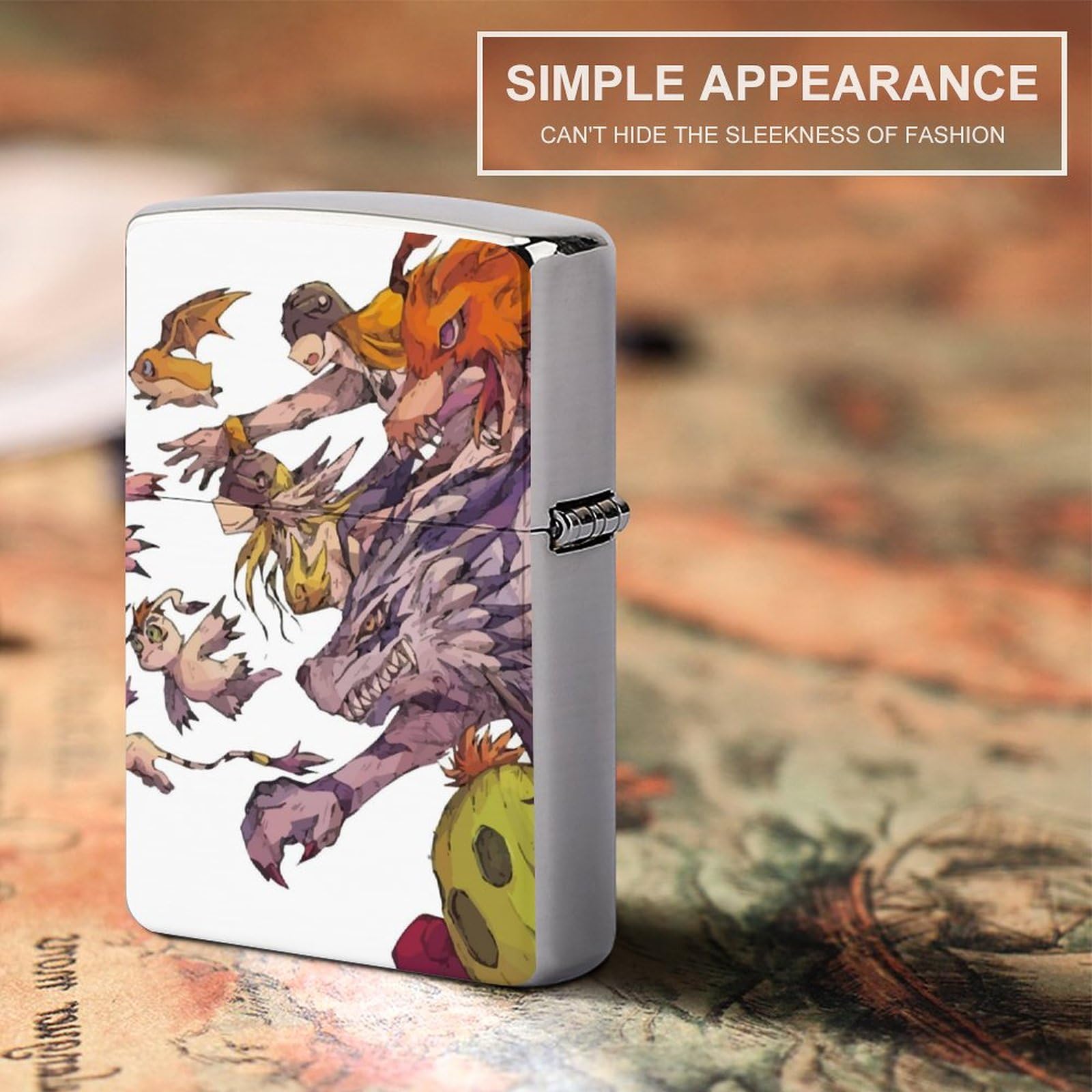 Amazon.co.jp: ライターケース ジッポライター ケース デジモン