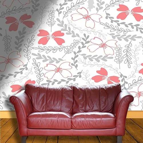 Miniatura 3 de Contact Paper Peel and Stick Light Color Papel Tapiz para Cocina Fresh Refreshing Concise Tv Background DIY-Friendly (W) 40" X(H) 31.5"