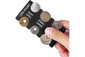 Practical and Organized Coin Sorter Wallet