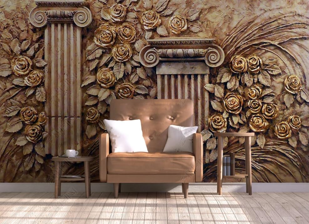 Papier peint intissé relief pour masquer les défauts du mur