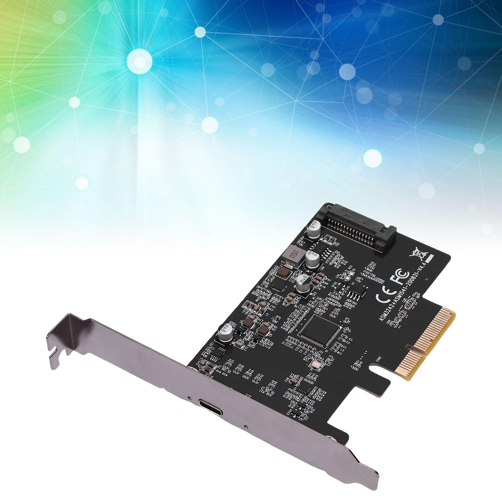 Scheda di Espansione PCIe USB 3.2, 20 Gbps Tipo C, per Computer