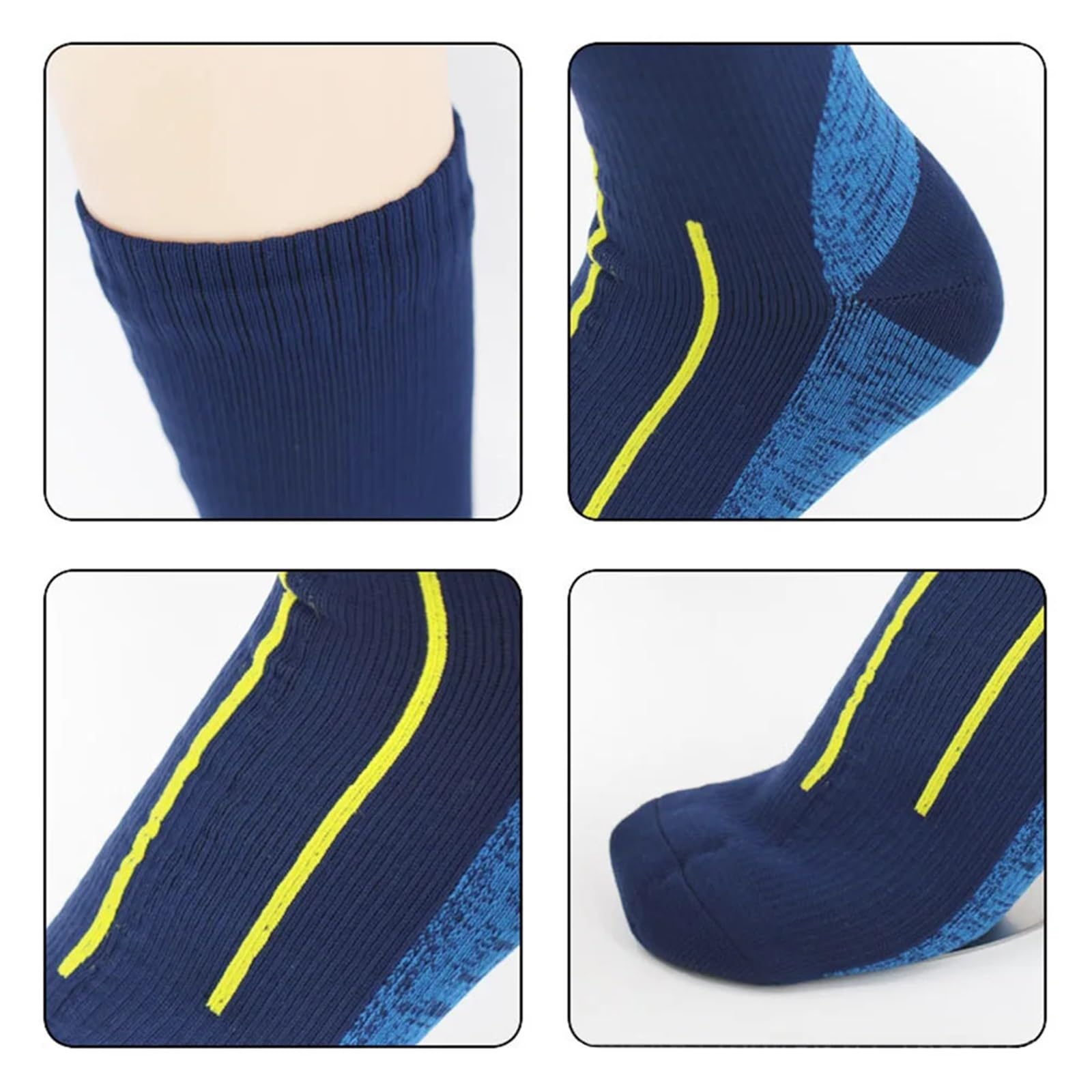 Chaussettes imperméables for Hommes, for randonnée, équitation, Ski, Cyclisme, Camping, pêche, Sport, Neige, Chaussettes Thermiques Chaudes d'hiver, de