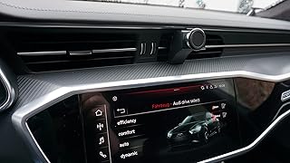 Generisch RS-Mount, Vehicle-Specific Mobile Phone Holder Suitable for Audi A6-A7-RS6-RS7 C8 from Year of Manufacture 2019, Made in Germany (Magnetic Holder Rotates 360° / Swivel)