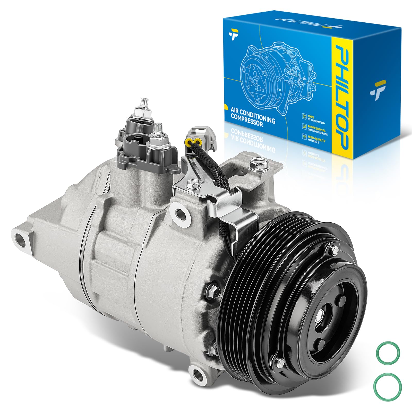 PHILTOP 68140664AE NEW AC Compressor for Ram 1500 Classic 2019-2022 5.7L