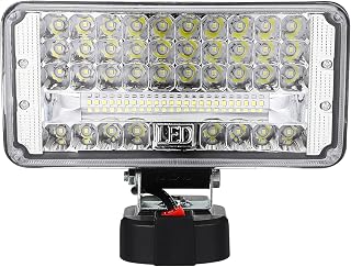 DOITOOL Light s Outdoor Handheld Work Light LED Emergency Light Outdoor Camp 18V Handheld Flood Light Flashlight Use Black Portable LED Work Light Spot