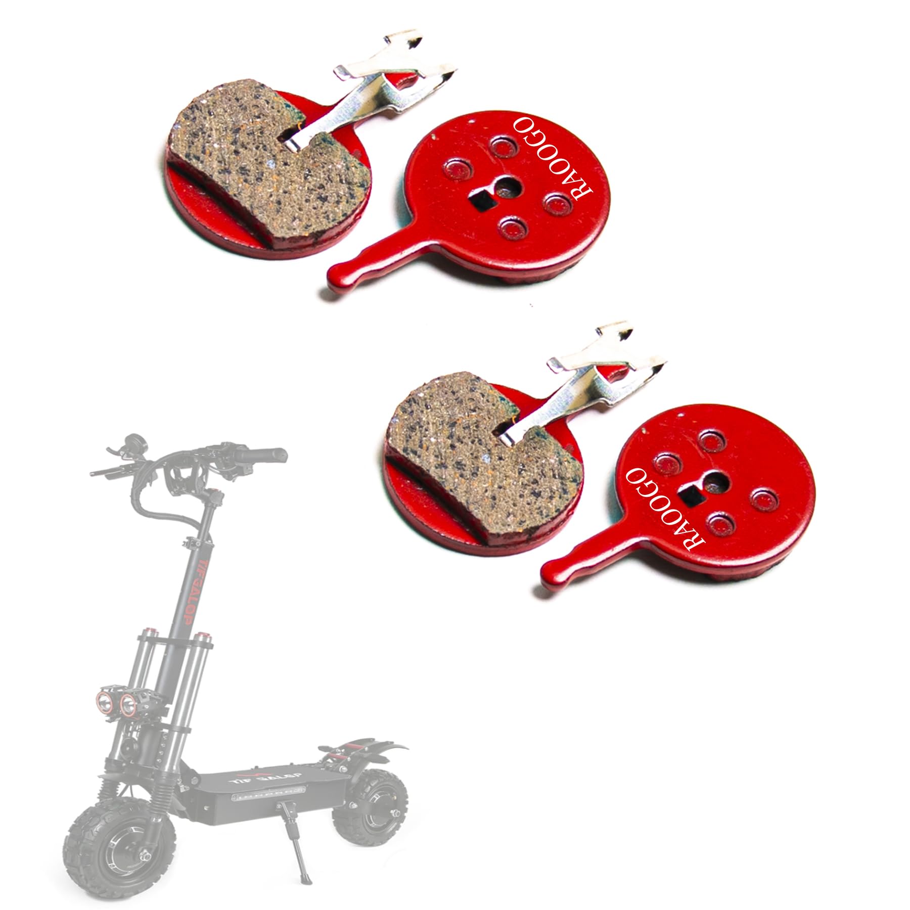 Amazon.com: RAOOGO Brake Pads for Electric Scooter fit Tifgalop
