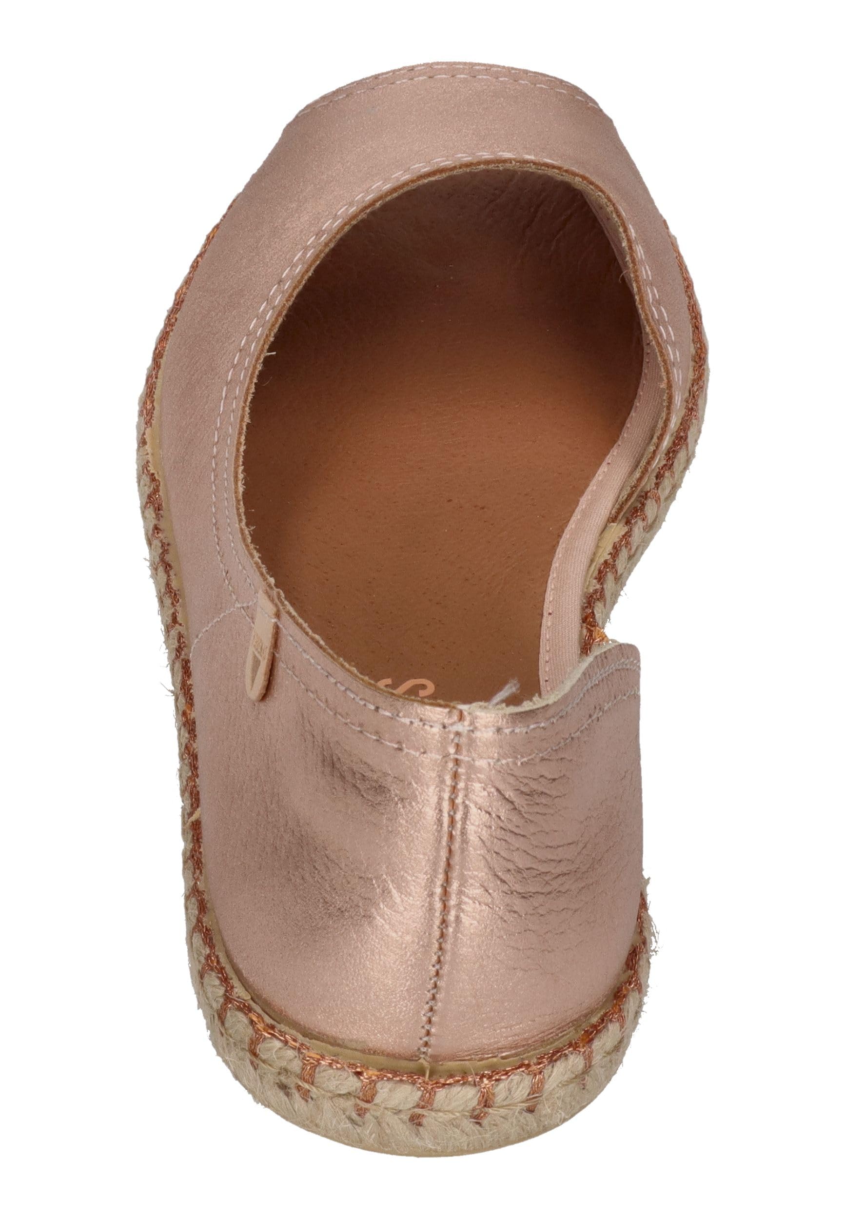VERBENAS Damen Espadrilles Cruz nucleo Metal gal Monrovia