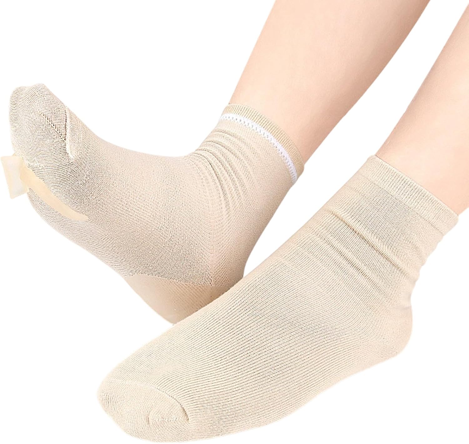 Pedicure Socks Moisturizing Heel Socks Toe Separators Hammer Toe Straightener Overlapping Toes Corrector Gift Hallux Valgus Corrector
