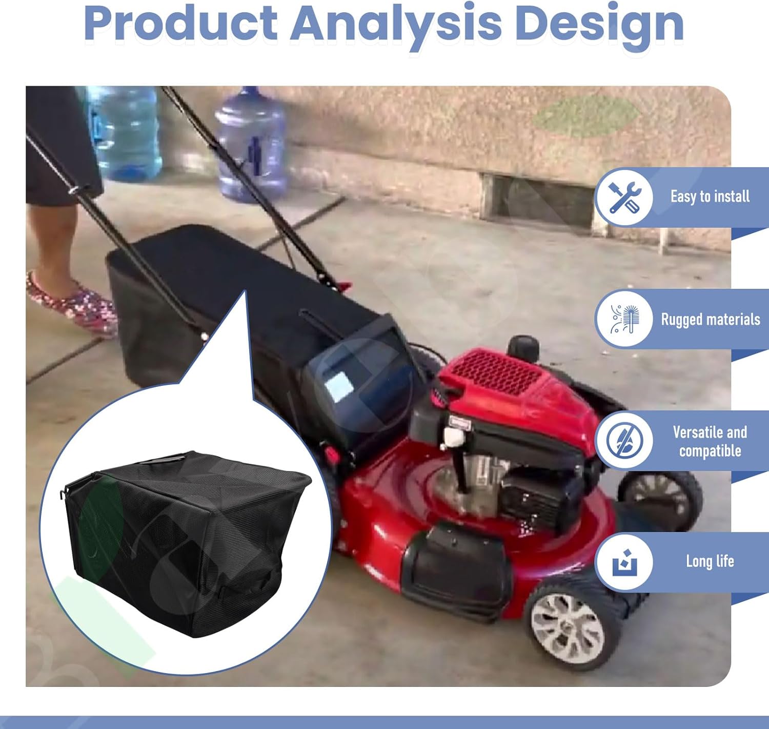 Lawn Mower Rear Grass Catcher Bag W/Grass Catcher Cameroon Ubuy