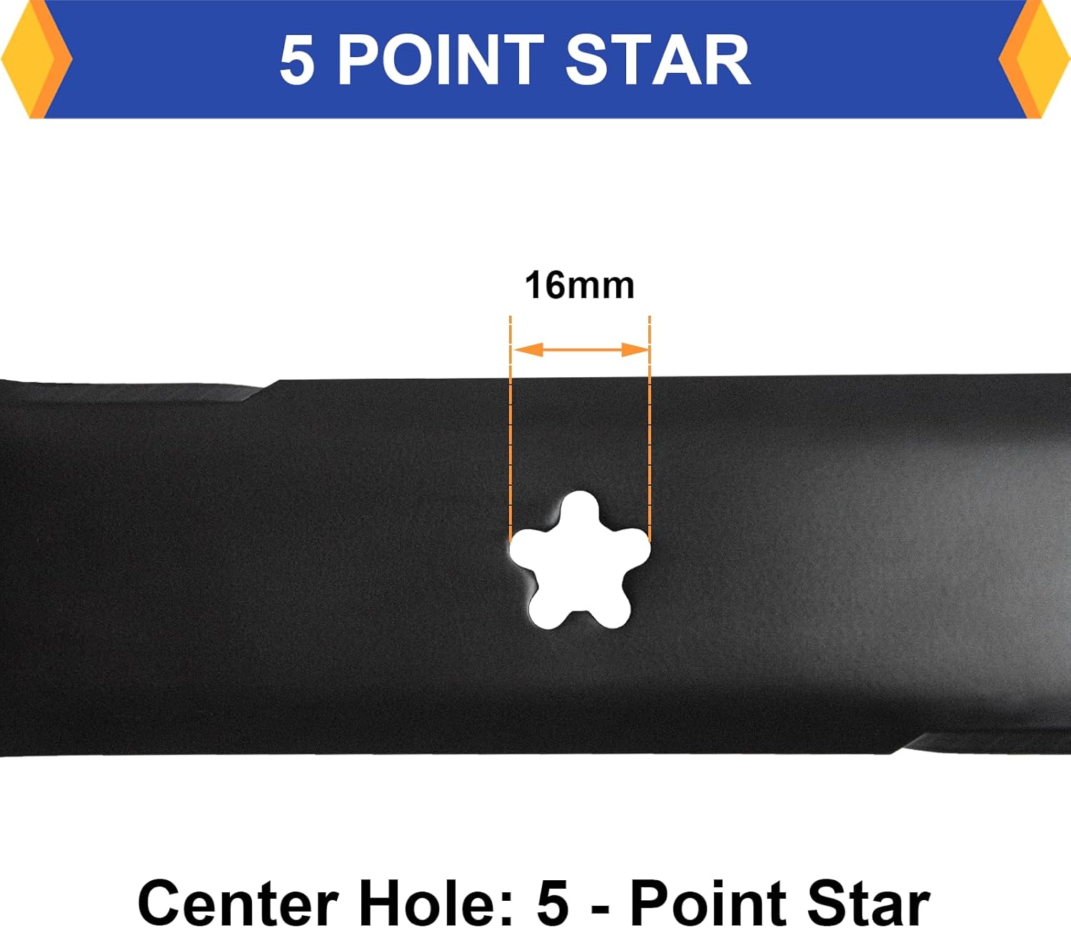 (2 Pack) Replacement Medium Lift Lawn Mower Blades for Craftsman Husqvarna Poulan 33266 403107 405380 532405380 PP21011 AYP 561739 - Fits YT3000 YTH22V46, YTH20K46, 46” Deck Mower