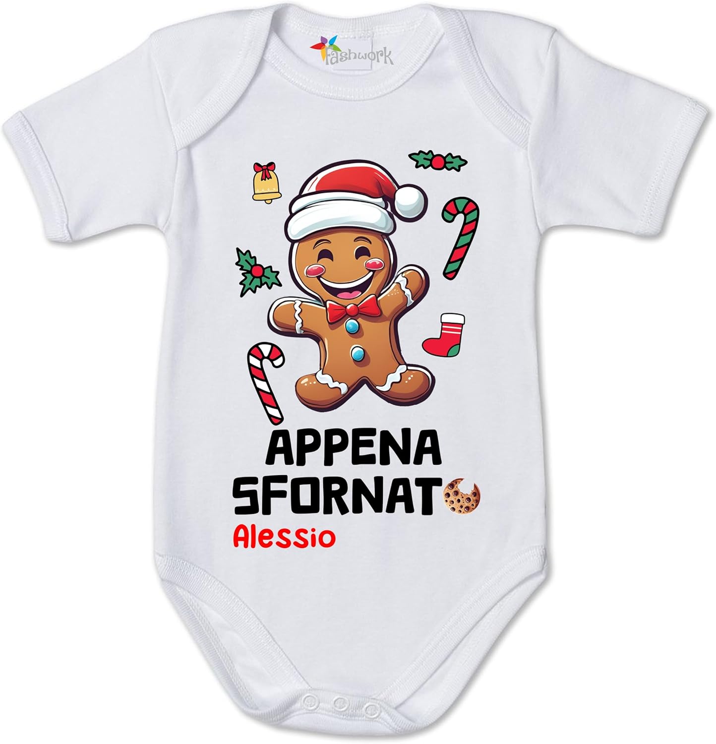Abbigliamento Bebè Personalizzabile Body Neonato Gattablu Personalizzato Con Frasi Natalizie Per Papà Body Bimbo Bimba