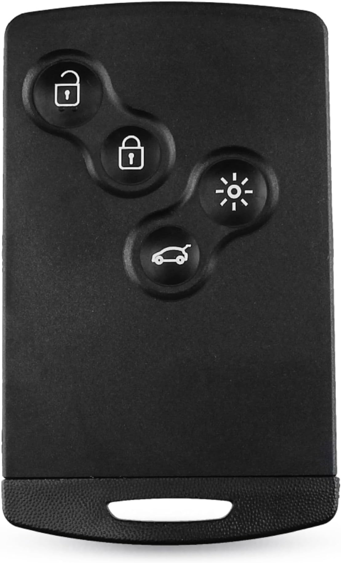 2x COQUES AVEC LOGO Pour CARTE CLÉ 4 BOUTONS RENAULT MEGANE 3 - Foto 6