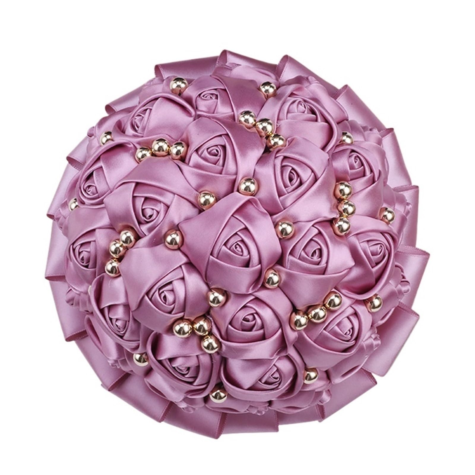 NDLHXKFRP Wedding bouquets for brides and bridesmaids, Artificial Wedding Bouquet Bridesmaid Multicolor Multiple Sizes(Multicolor,20CM)