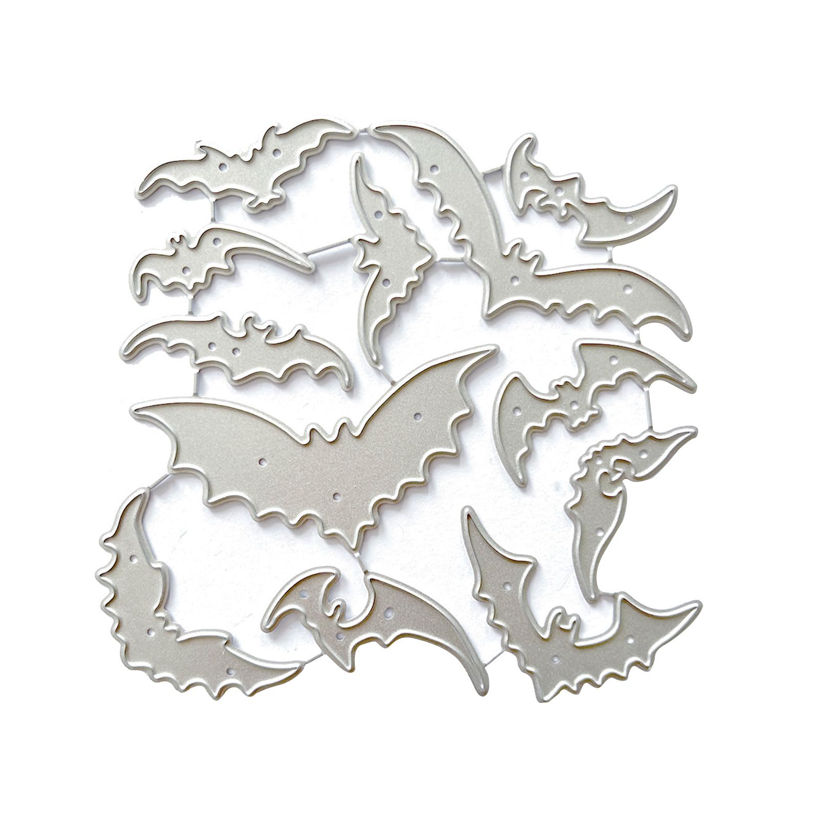 Oxxggkao Cutting Dies Halloween Bat Die Cuts Templates for Card Making Scrapbooking Papercraft Album Animal for Card Making Sea for Classroom Farm