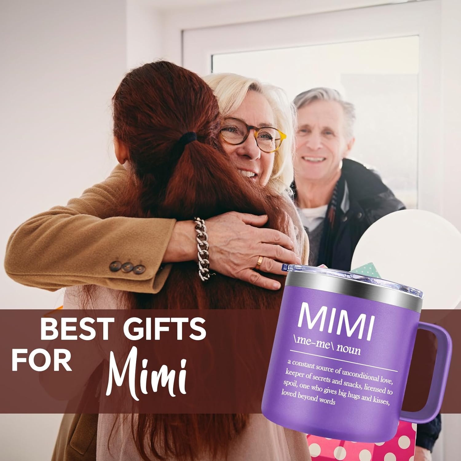 Mimi Gifts - Mimi Mothers Day Gifts - Christmas Gift for Mi Mi - Coffee Mug 14 oz - Image 3