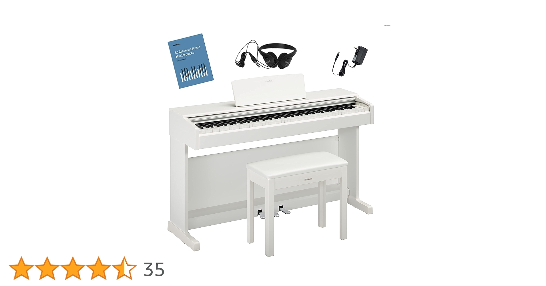 YAMAHA ARIUS YDP-145WH ホワイト 88鍵 YAMAHA ARIUS YDP-145WH ホワイト 88鍵 ARIUS YDP-145 88-Key Digital