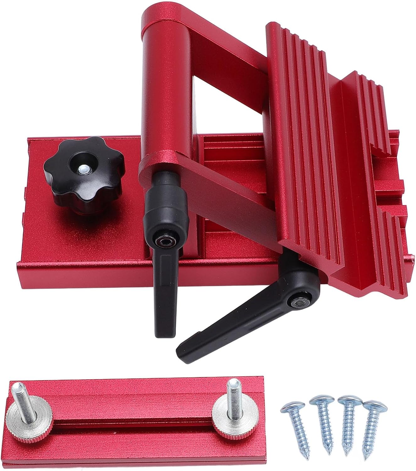 Fafeicy Sharpening Tool Rest Jig Aluminum Alloy Adjustable Grinding Tool Stand Fixture for 6 8 Inch Grinder