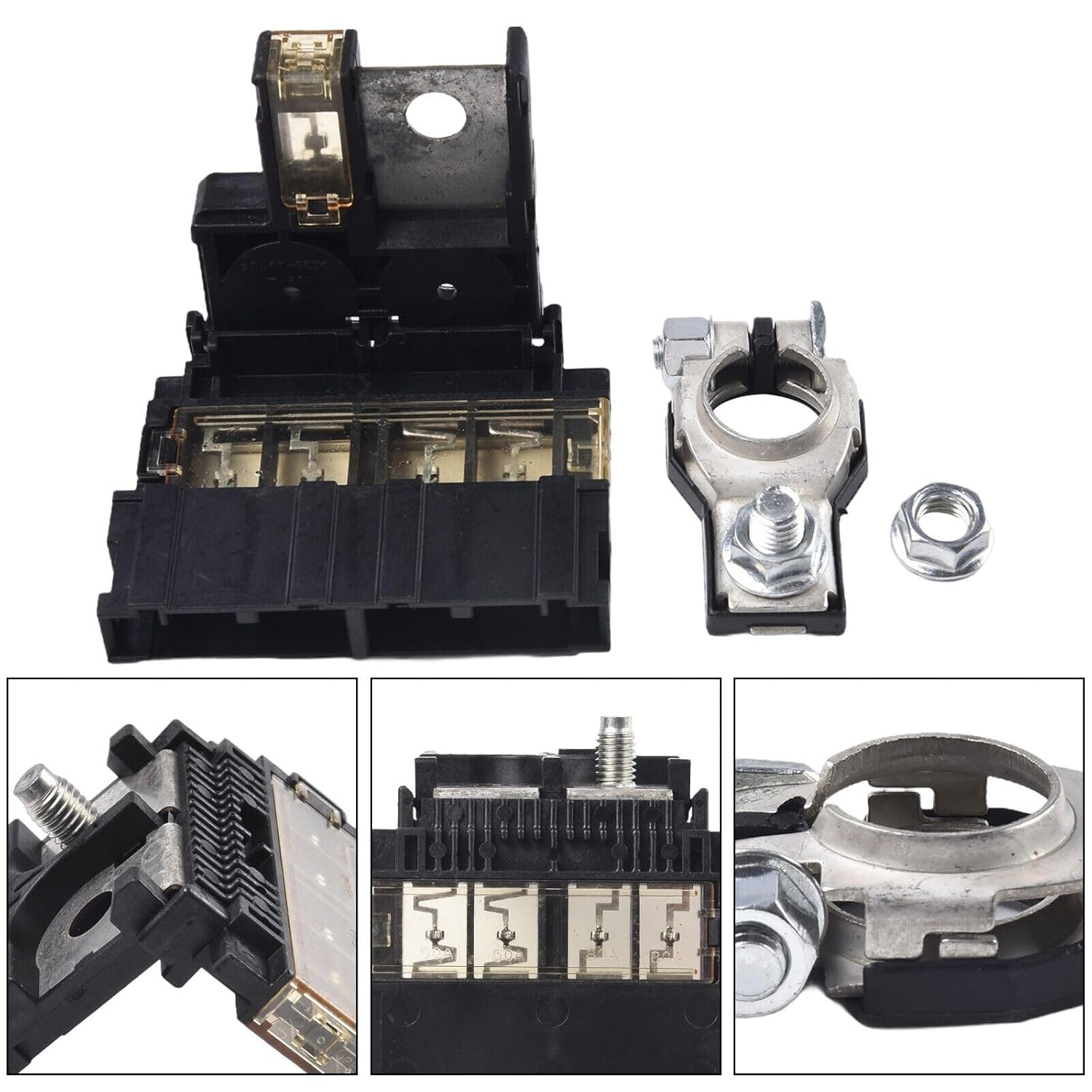 Lehuy2536gh Spare Part Fuse Fusible Link 24380-79913 24380-BB50A Black Contor Plastic