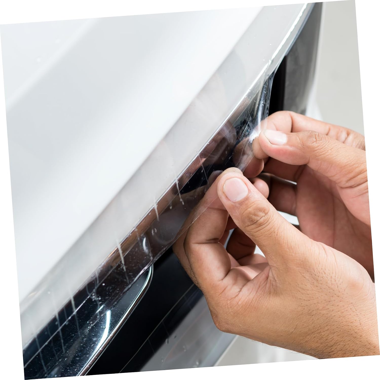Zerodeko 20x200CM Self-Adhesive Plastic Car Paint Protection Film Easy to Apply Durable and Versatile Protective Film for Vehicle Handles