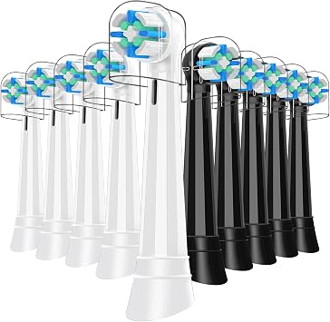 10PCS,Replacement Heads Compatible with Oral B iO 3 4 5 6 7 8 9 10 Series Electric Toothbrush,Toothbrush Heads