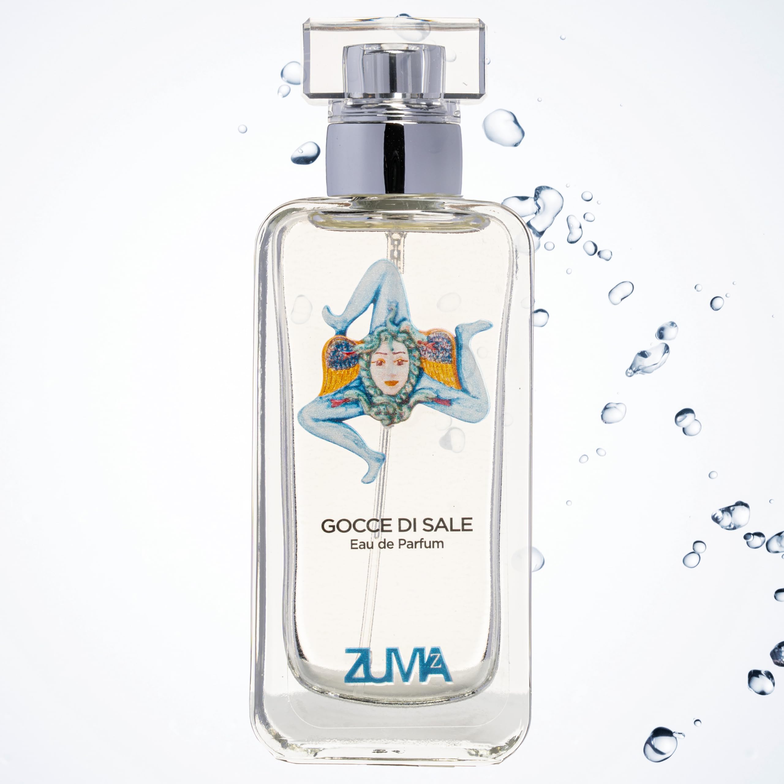 Profumi Zuma - Gocce di Sale - Eau de Parfum Spray - Eine Sinnliche Eintauchung in die Düfte des Meeres Made in Italy (Gocce di Sale 50 ml)